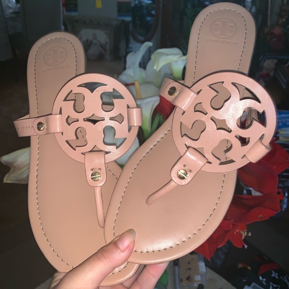 Tory Burch Shoes - NWOT Tory Burch Miller Nude Pink sandals